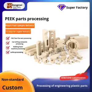 Lastre e Barre in Plastica Tecnica <span class=keywords><strong>PEEK</strong></span>/PEI Rinforzata con Fibra di Carbonio Modello 45 Prodotti di Lavorazione Origine Dongguan - Product Image 4