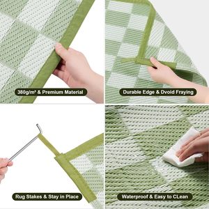 Carpa <span class=keywords><strong>de</strong></span> Media Luna <span class=keywords><strong>de</strong></span> PP Tejido Impermeable y Lavable <span class=keywords><strong>de</strong></span> Alta Calidad, 3m-7m, con Tapete <span class=keywords><strong>para</strong></span> <span class=keywords><strong>Interior</strong></span> y Exterior, <span class=keywords><strong>para</strong></span> Camping, Viajes, Todas las Estaciones - Product Image 6
