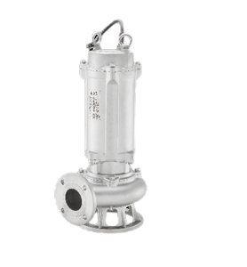 Bomba Sumergible para Aguas Residuales de Acero Inoxidable Resistente a la Corrosión SUOU WQ-G con Cortador o Agitador para pH 2-13 - Product Image 2