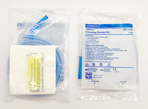 Klysma Tas Kit Fabriek Leveren Ce Iso Wegwerp 1500Ml Douche Klysma Kit Klysma Tas - Product Image 4