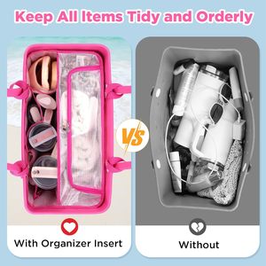<b>Beach</b> Bag Organizer Insert for Bogg Bag X Large Waterproof EVA Insert Divider Pouch for Original XL Bogg Bags <b>Accessories</b> - Product Image 5