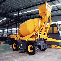 Chargeuse autonome Chargement 1m3 2m3 2.5m3 3m3 4m3 5m3 6m3 Béton Ciment Camion Malaxeur Prix des machines de construction