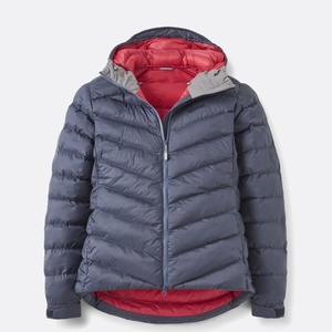 Có thể gập lại cổ điển trùm đầu chần ấm Zip-up của phụ nữ áo khoác trượt tuyết giới thiệu sản phẩm - Product Image 5