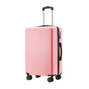 High quality business pneumatic trolley suitcase set Neutral suitcase luggage