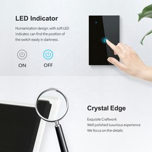 Interruptor Táctil WIFI Inteligente Tuya de 1 Grupo, Actualizado en <span class=keywords><strong>2023</strong></span>, Modelo PST-TY-U1 - Product Image 5