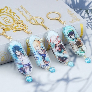 Custom Printed Clear <b>Anime</b> Logo Double Sided <b>Keychain</b> Creative PVC Plastic <b>Keychain</b> Maker and Designer for Cartoons - Product Image 5