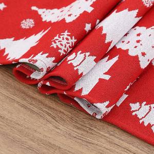 <span class=keywords><strong>Runner</strong></span> da Tavola Natalizio a Doppio Strato, Resistente alle Pieghe e allo Strappo, Spesso, con Pupazzo di Neve e Babbo Natale, per Tavola Invernale - Product Image 4