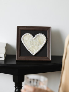 Peinture décorative en forme <span class=keywords><strong>de</strong></span> coquille pour salle à manger, chambre d'hôtes, table <span class=keywords><strong>de</strong></span> présentation <span class=keywords><strong>de</strong></span> coquillages et ornements <span class=keywords><strong>de</strong></span> bureau <span class=keywords><strong>de</strong></span> style antique - Product Image 5