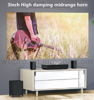 Caisson de basses audio domestique Fengmi 2.1 avec une puissance de 80 W, haut-parleurs à double fréquence pleine et haute fréquence de 3 pouces pour système de cinéma maison