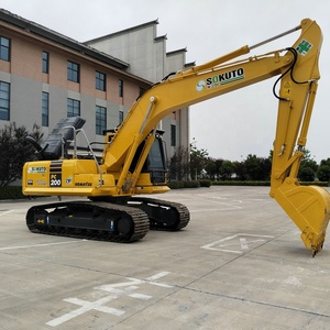 Excavadoras sobre orugas Komatsu en buen estado, importadas de Japón, 20 toneladas, Pc200, excavadora usada, 95 por ciento, novedad en oferta - Product Image 3