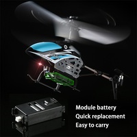 Nitro-helicóptero de control remoto con giroscopio y cable USB, helicóptero teledirigido de mini volitación, con cable USB