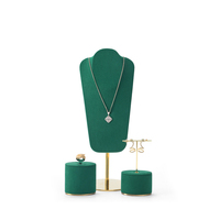 Accessoires de présentation de bijoux haut de gamme pour vitrine de boutique, exposition, vente en gros