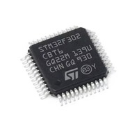 Composants électroniques neufs et originaux, microcontrôleur IC, circuits intégrés MCU LQFP-48 STM32F302CBT6