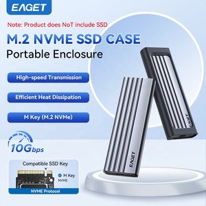 Корпус для SSD EAGET SE330N из алюминия, M.<span class=keywords><strong>2</strong></span> NVMe PCIe, с интерфейсом Type-C USB <span class=keywords><strong>3.2</strong></span>, 10 Гбит/с, для жестких дисков HDD - Product Image 2