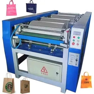 Plastic Woven Mylar Bag 1-6 Colors Printing Machine 4 Colour Flexografic Non Woven Bags Printing Machine