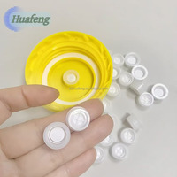 Bouchon de ventilation D15 en plastique PE hydrophobe et oléophobe pour emballages chimiques, bouteilles et bocaux