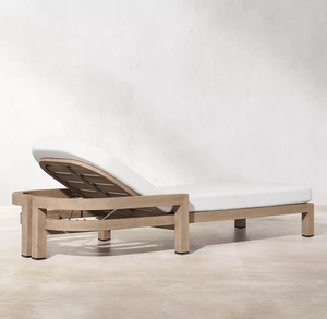Chaise de terrasse en teck pour bain de soleil, lit en <span class=keywords><strong>bois</strong></span>, Villa, hôtel, <span class=keywords><strong>jardin</strong></span>, <span class=keywords><strong>transat</strong></span>, terrasse, piscine, offre spéciale - Product Image 5
