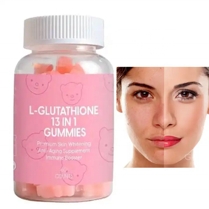 Gomas iluminadoras de glutatión de etiqueta privada OEM, suplementos de colágeno de glutatión, gomitas de colágeno para el cuidado de la piel - Product Image 1