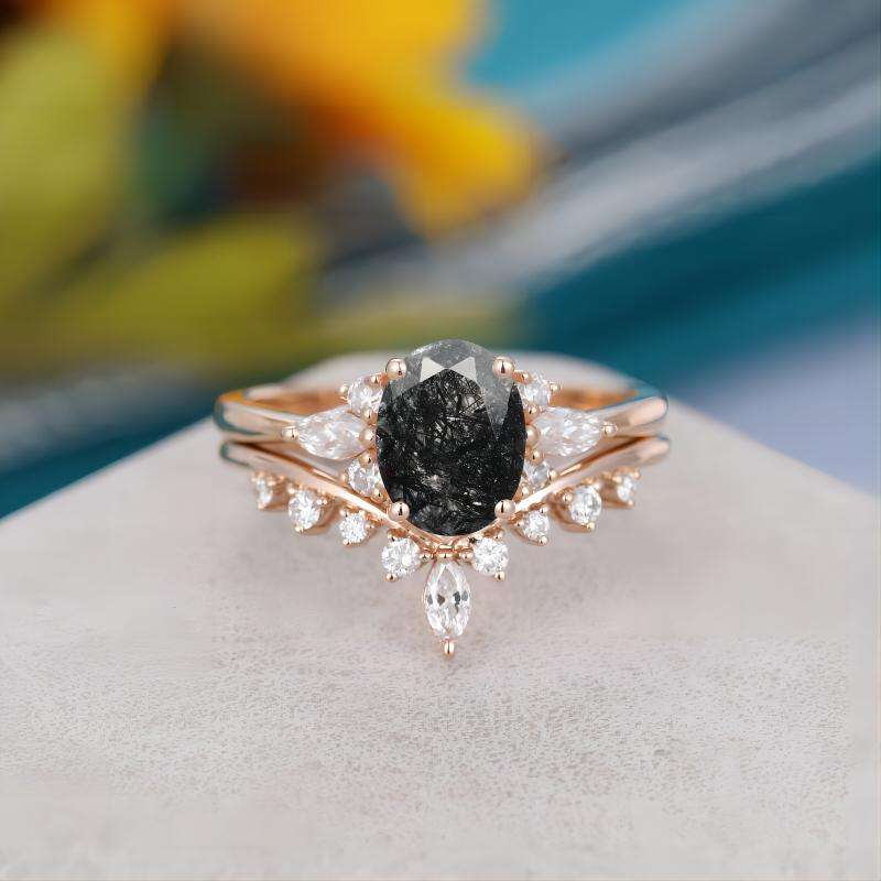 Natural  Black Rutilated