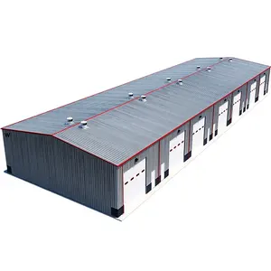 FUMA brand cheap steel metal structure prefabricated industrial warehouse workshop for sale