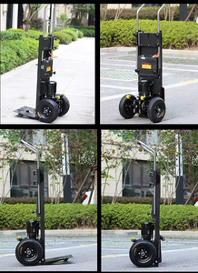 عربة كهربائية لتسلق السلالم بحمولة 300 كجم، منصة زاحفة مضادة للانزلاق لنقل الأثاث/الصناديق - Product Image 2