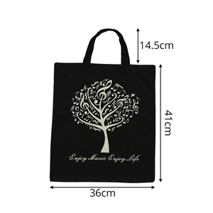 Bolso pequeño <span class=keywords><strong>de</strong></span> algodón con dibujos animados <span class=keywords><strong>para</strong></span> niños, bolsa <span class=keywords><strong>de</strong></span> compras con dibujos animados <span class=keywords><strong>para</strong></span> manualidades - Product Image 5