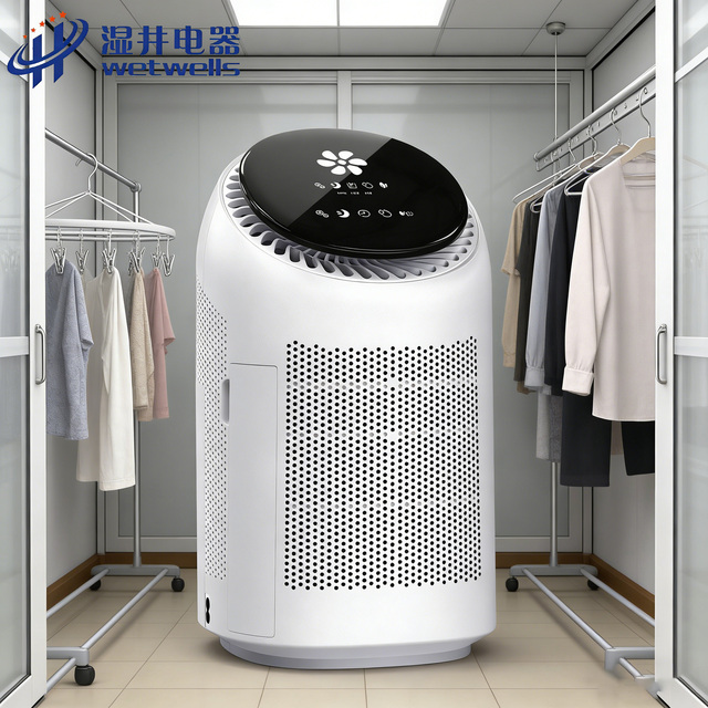 WETWELLS Manufacturer Smart Portable Household Dehumidifier Whole Home Dehumidifier air Cleaning Equipment