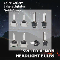 Nouvelles ampoules LED Xénon Glint 35W D1S D1R 6000K Phare en verre 12V HID D2S D3S D4S D3R D4R 6000 lm Garantie 1 an
