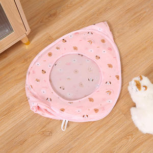 Tente pliable pour animaux de compagnie à 3 trous, tunnel sûr et solide pour chats, pliable, facile à transporter, <span class=keywords><strong>maison</strong></span> pour chats d'intérieur, chatons en train de jouer - Product Image 5