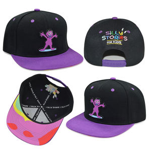 Gorra Snapback con Logotipo Personalizado, Gorra Snapback de Hip-Hop con Visera Plana, Gorra de 6 Paneles con Visera Plana y Corona Alta Premium - Product Image 2