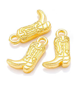 ทองเงินโลหะผสมบรอนซ์ตะวันตกคาวบอยบูตCharm Hangingจี้สําหรับDIYสร้อยคอสร้อยข้อมือเครื่องประดับทํา - Product Image 2