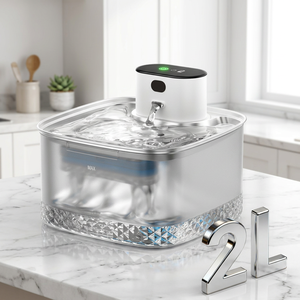 Bebedero Automático Inalámbrico para Mascotas de 2L con Sistema de Filtración, Batería Recargable, Diseño Moderno, Uso en Interiores, Venta al Por Mayor - Product Image 1