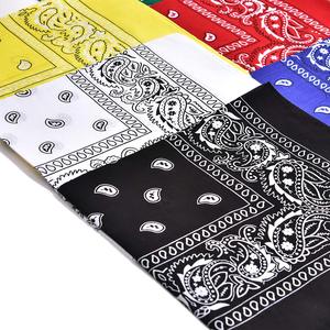 Foulard Oversize 100% <span class=keywords><strong>Cotone</strong></span> 27*27 Pollici, Grandi Bandane Paisley Stampate su Entrambi i Lati per Uomo e <span class=keywords><strong>Donna</strong></span> - Product Image 3