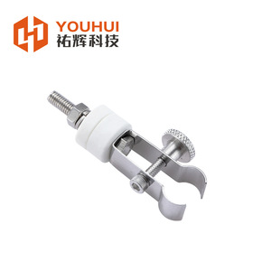 Youhui Stainless Steel Ceramic Infrared Lamp <b>Tube</b> Clamp 14mm High Temperature Resistant Round <b>Tube</b> Holder - Product Image 2