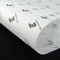 Papier de soie d'emballage biodégradable enduit, conçu sur mesure, 100 pièces, avec logo client, pour l'emballage de vêtements et de cadeaux
