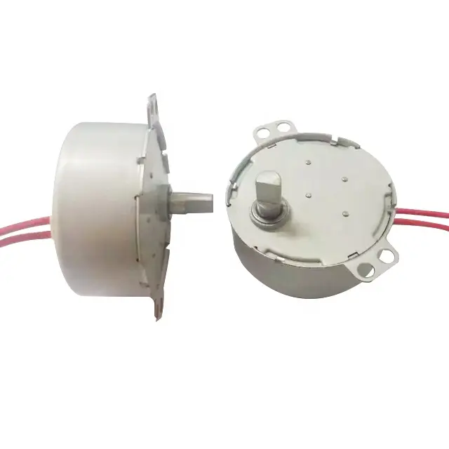 49tyz mini motor de lareira elétrico, 110v 220v 4w 8-10rpm ac motor síncrono