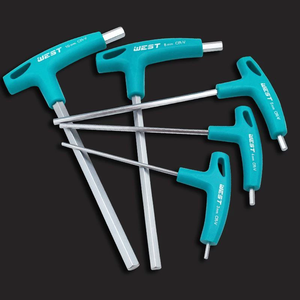 Chất Lượng Cao Carbon Thép T Loại Hình Lục Giác 8 Mm Cờ Lê Allen Key Set Với T Xử Lý & Mở Rộng Bóng Đầu Cờ Lê Bộ Công Cụ - Product Image 4