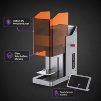 Nouvelle graveuse laser numérique UV de bureau avec refroidissement par air AI, machine de marquage interne pour bois, métal, cuir, acrylique, cadeaux personnalisés
