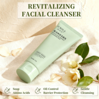 Limpiador Facial de Aminoácidos de Marca Privada O'ROLA, Hidratante, Suave, No Grasoso, para Piel Sensible, Logotipo Personalizado OEM, 120 ml