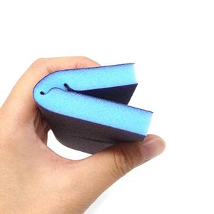 Esponja de lijado de Zirconia cuadrada azul, 12mm de espesor, bloque de pulido de doble cara, forma rectangular, OEM personalizable - Product Image 4