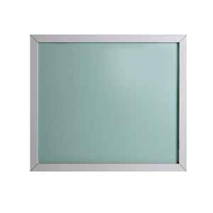 Miroir de salle de bain rectangulaire sans cadre Koricini réversible 60x70 cm, design simple, Italie - Product Image 2