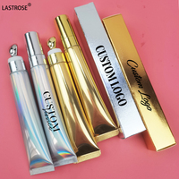 Baume à lèvres végétalien 20 ml hydratant et changeant de couleur, brillant à lèvres transparent, marque privée, saveur fruitée, huile à lèvres mignonne