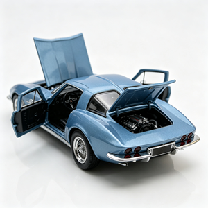 Modellino Auto Sportiva Classica in Lega Personalizzabile OEM, Scala 1:32, con Portiere Apribili, Logo Personalizzato, da Collezione - Product Image 6