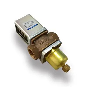 Válvula de agua a presión Lugong, aire acondicionado, refrigeración, control de presión de condensado