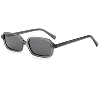 Acétate Lunettes de soleil polarisées de haute qualité Mode Carré Vintage Logo personnalisé TAC Verres polarisés Lunettes de soleil de luxe Unisexe