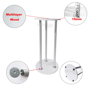 Socle cylindrique pour desserts, support de table pour anniversaire, mariage, fête - Product Image 3
