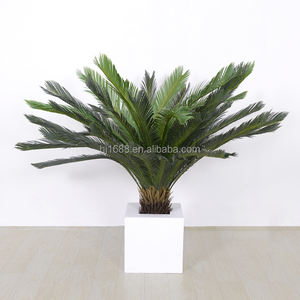 ต้นปาล์ม<span class=keywords><strong>ปลอม</strong></span>75ซม. ต้นไม้เทียมเทียมธรรมชาติจำลองสูง - Product Image 3