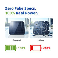 Panneau solaire pliable bifacial OEM 100W-400W, cellules monocristallines à haute efficacité 28%, étanche IP67, tension en circuit ouvert 24V