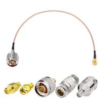 Câble coaxial mâle de type N personnalisé vers SMA mâle Câble d'extension de cavalier RG316 à faible perte pour point d'accès à la passerelle Lora 3G/4G/LTE