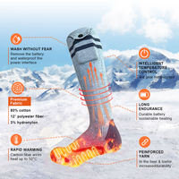 Winter Outdoor Hunting Walking Skiing Chaussettes chauffantes à batterie rechargeable Femmes Hommes Chaussettes chauffantes thermiques